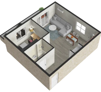 stan 10 - 3D novogradnja zeleznik