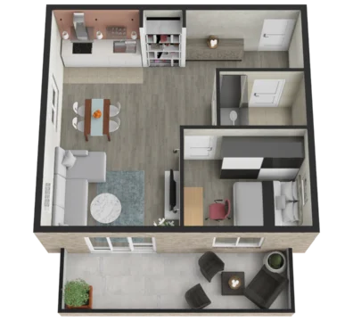 stan 10 - 3D novogradnja zeleznik