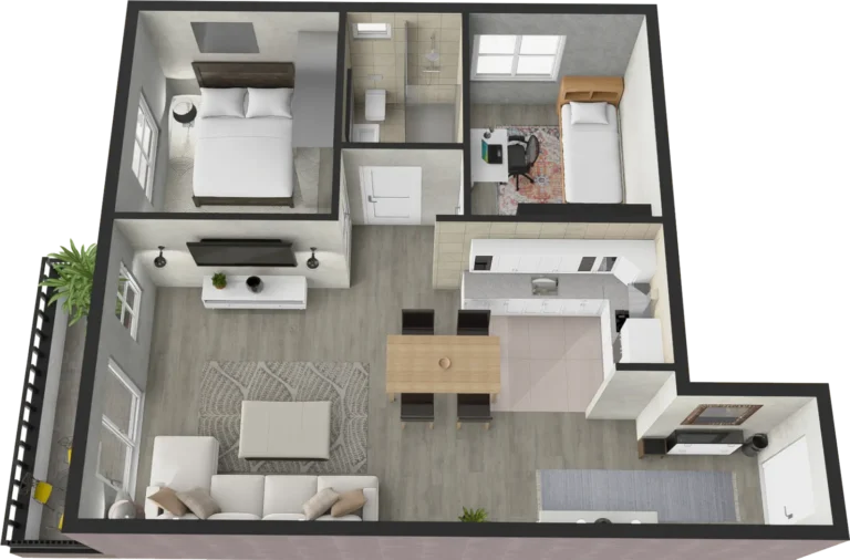 stanovi zeleznik - stan 18 - 3d -1