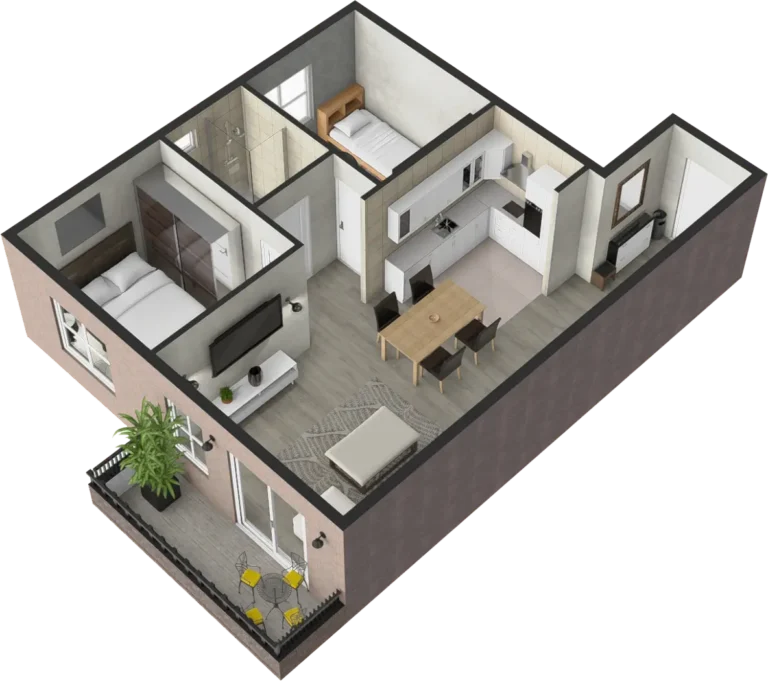 stanovi zeleznik - stan 18 - 3d - 3