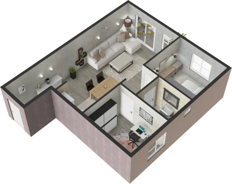 stanovi zeleznik - stan 18 - 3d -1